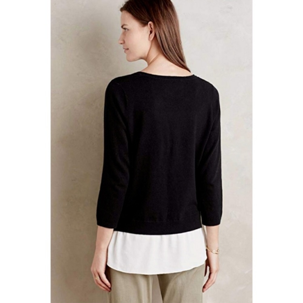 Anthropologie Angel of the North Layered Dovie Pullover - Picture 4 of 5